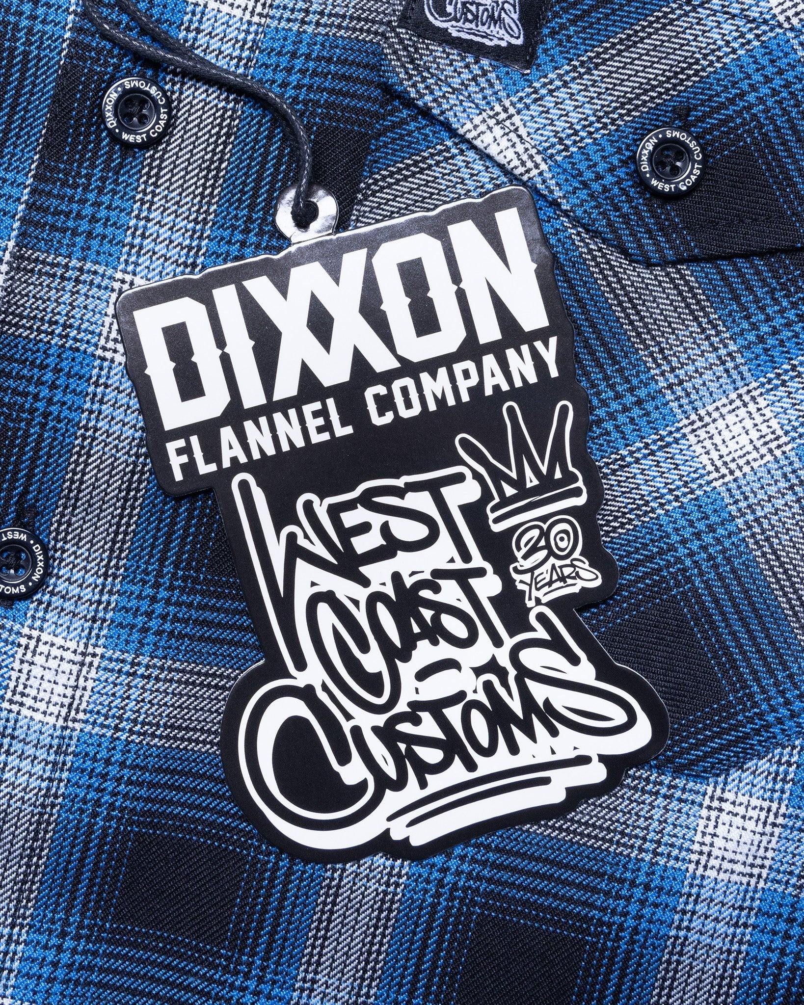 Women's West Coast Customs 30YR Flannel - Image 4