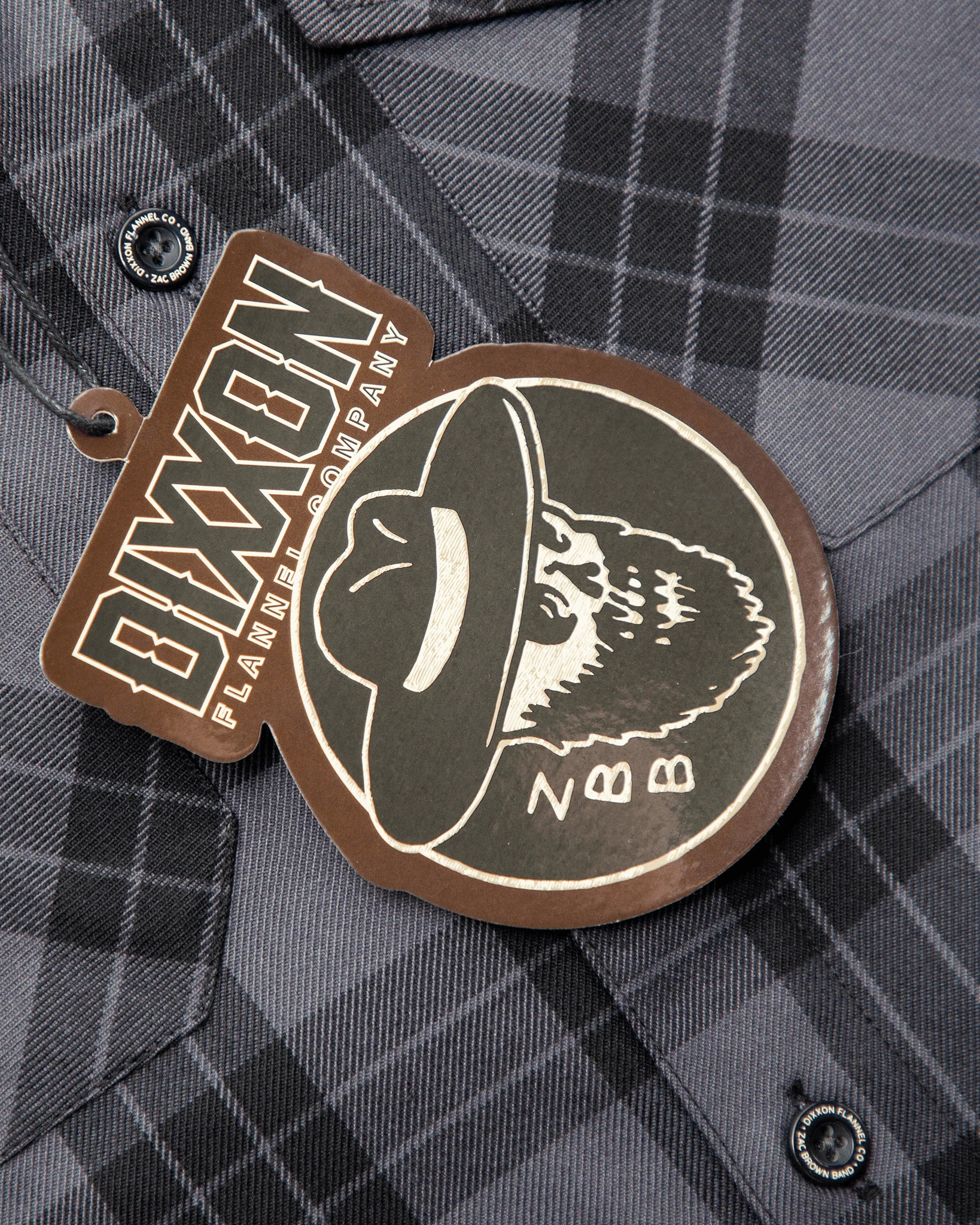 Women's Zac Brown Band 2024 Short Sleeve Flannel - Image 3