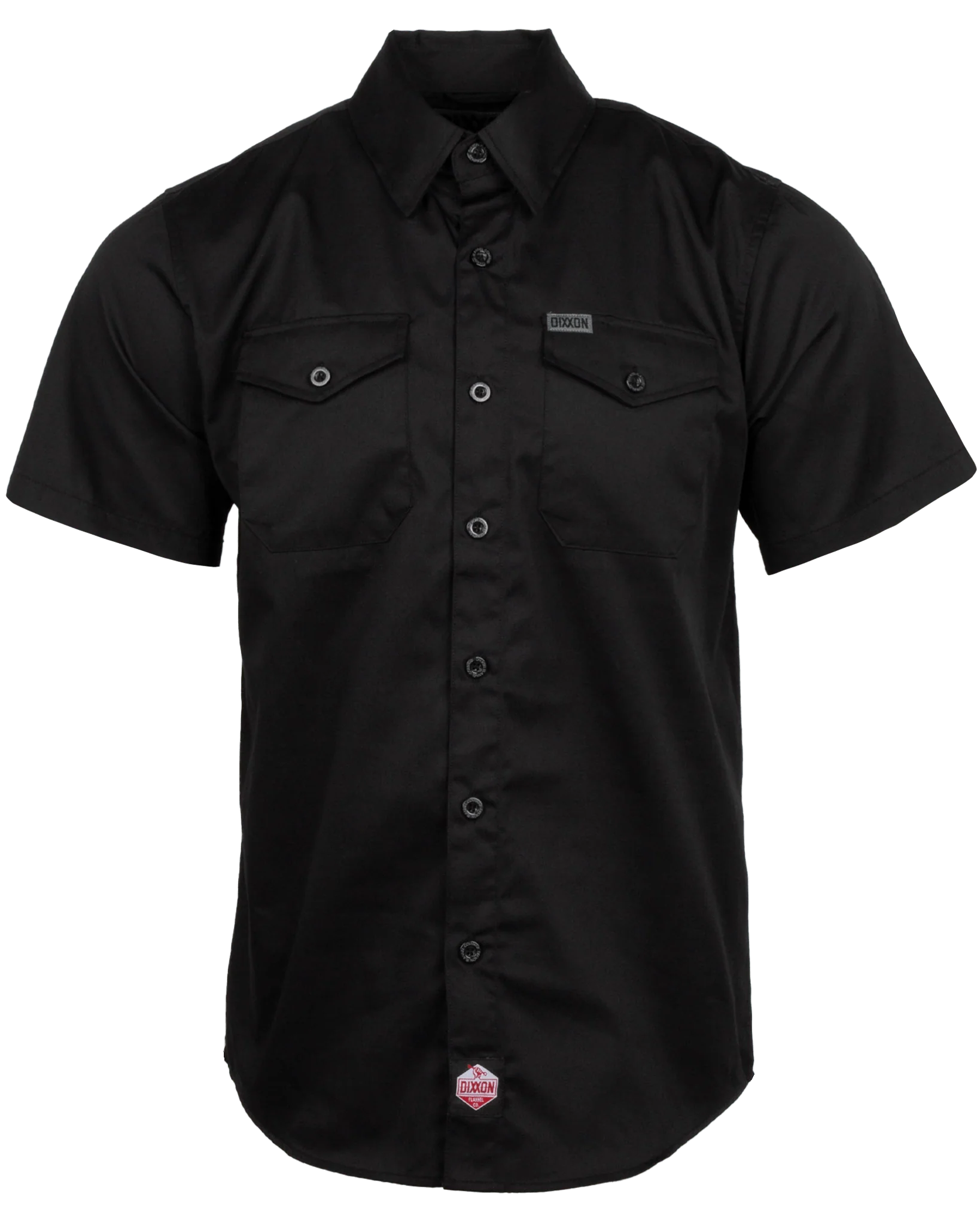 WorkForce Short Sleeve Work Shirt - Black - Image 2