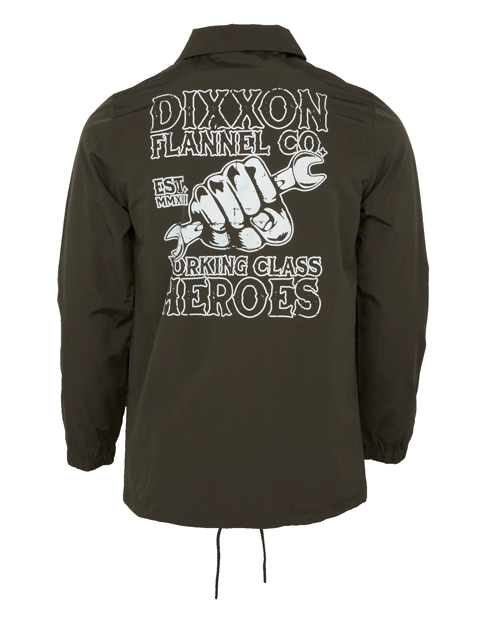 Working Class Fist Coaches Jacket - Image 2
