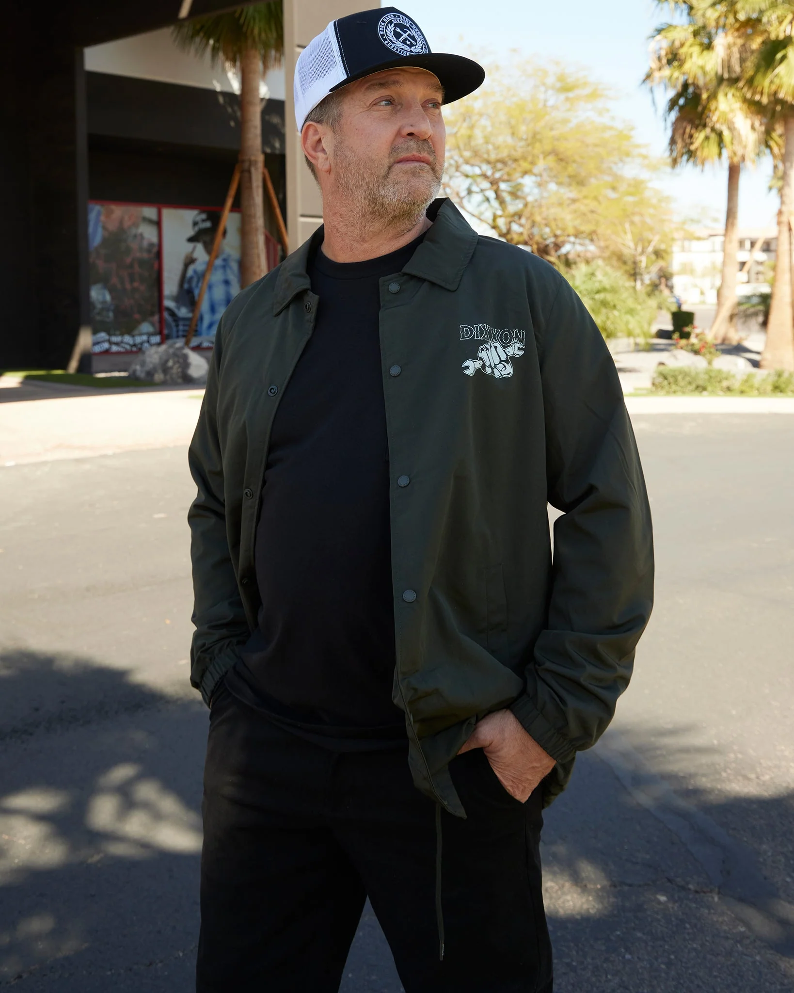 Working Class Fist Coaches Jacket - Image 5