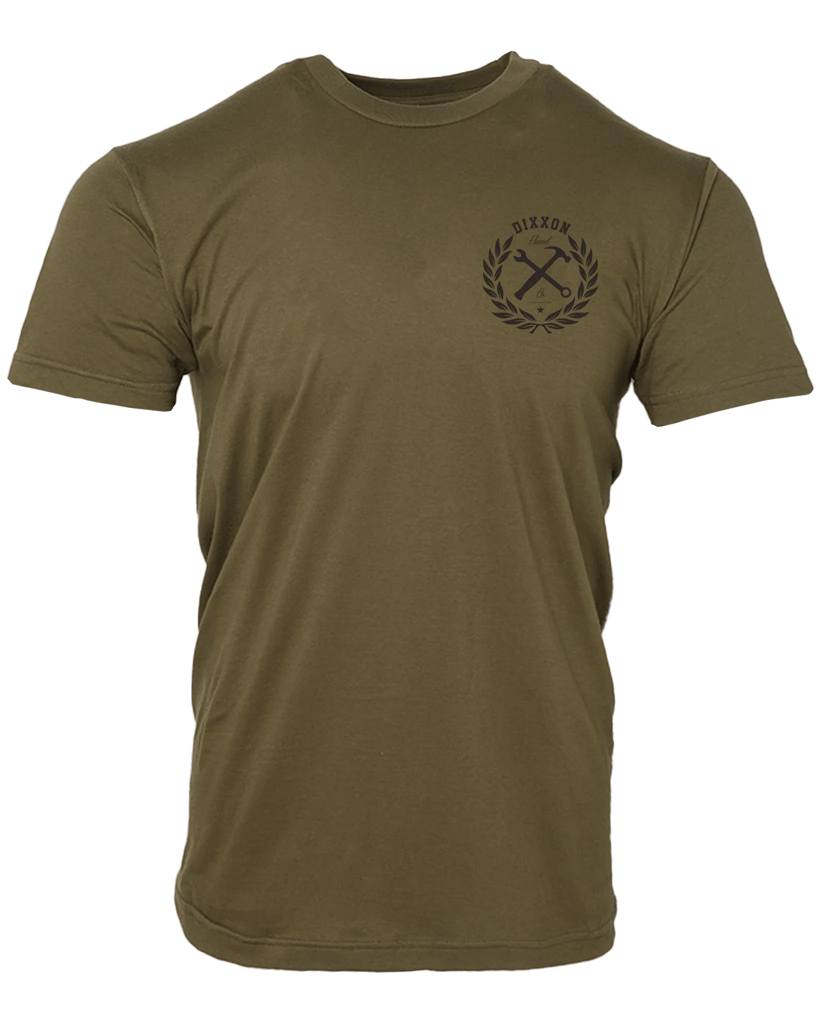 Working Class Pride T-Shirt - O.D. Green & Black - Image 2