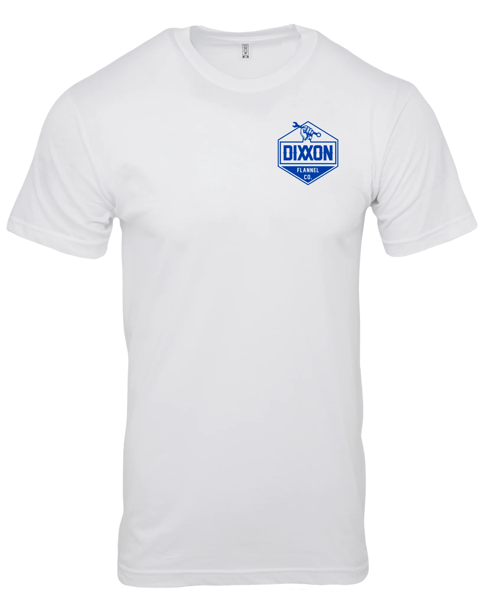 Working Class T-Shirt - White & Navy - Image 3