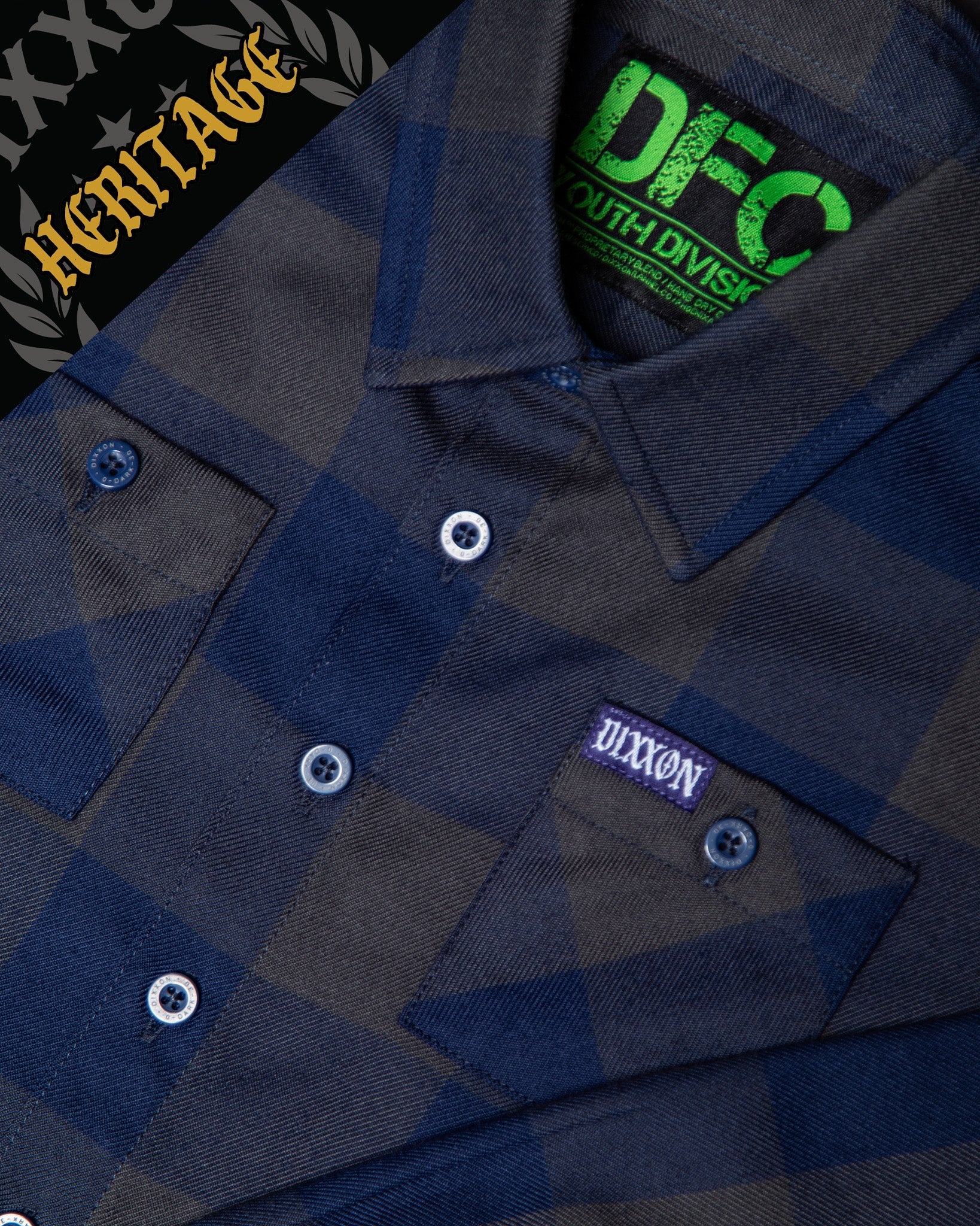 Youth 0 Dark 30 Heritage Flannel - Image 2