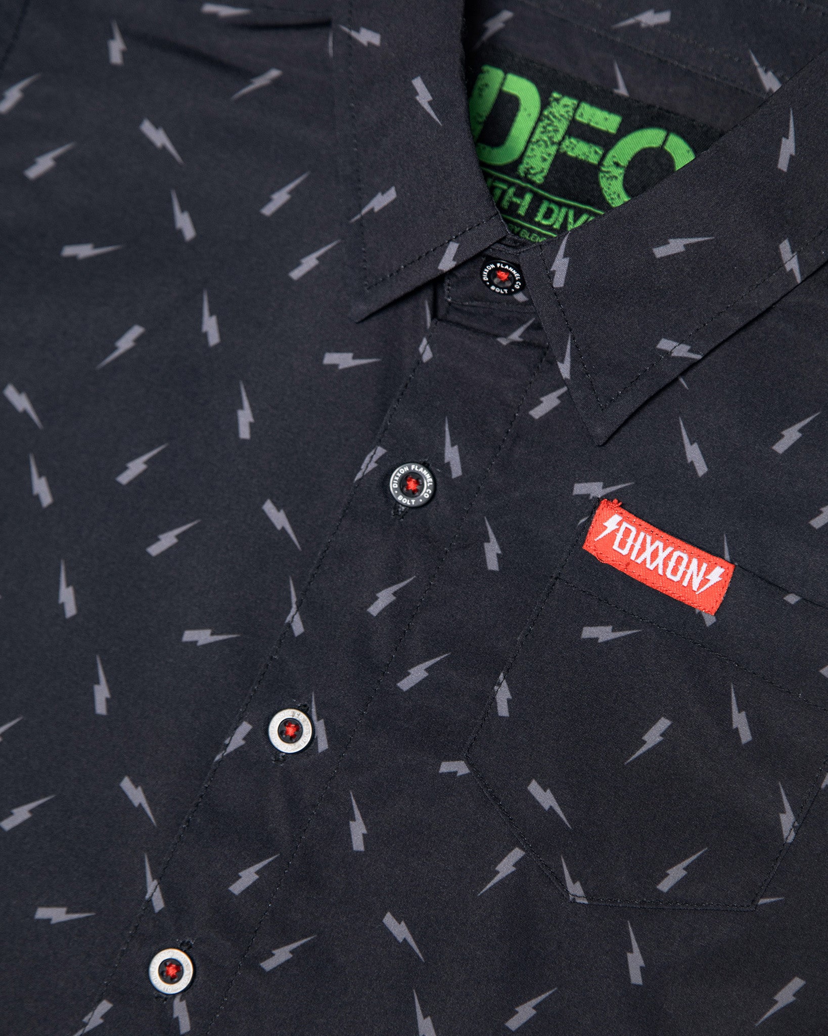 Youth Bolt Party Shirt - Black & Gray - Image 2