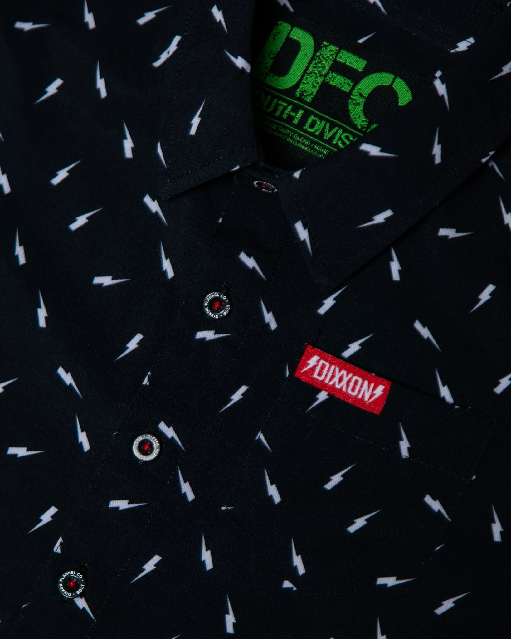 Youth Bolt Party Shirt - Black - Image 2