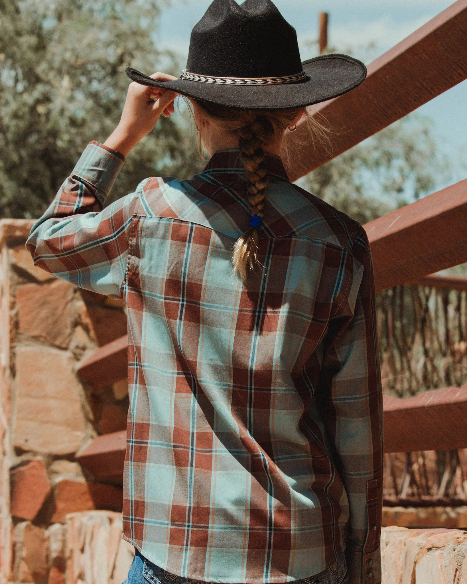 Youth El Paso Bamboo Long Sleeve - Lasso - Image 3