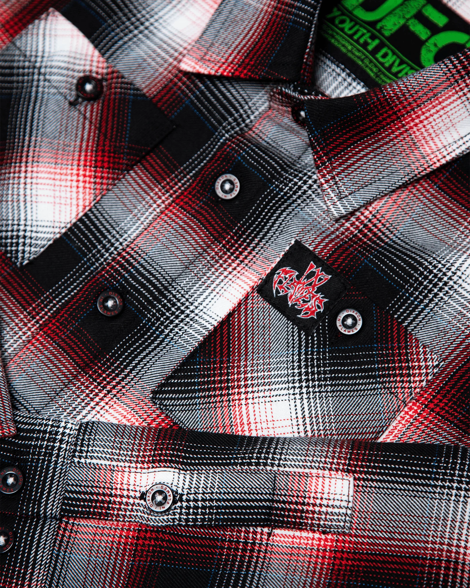 Youth In Flames Lunar Strain Flannel - Image 4