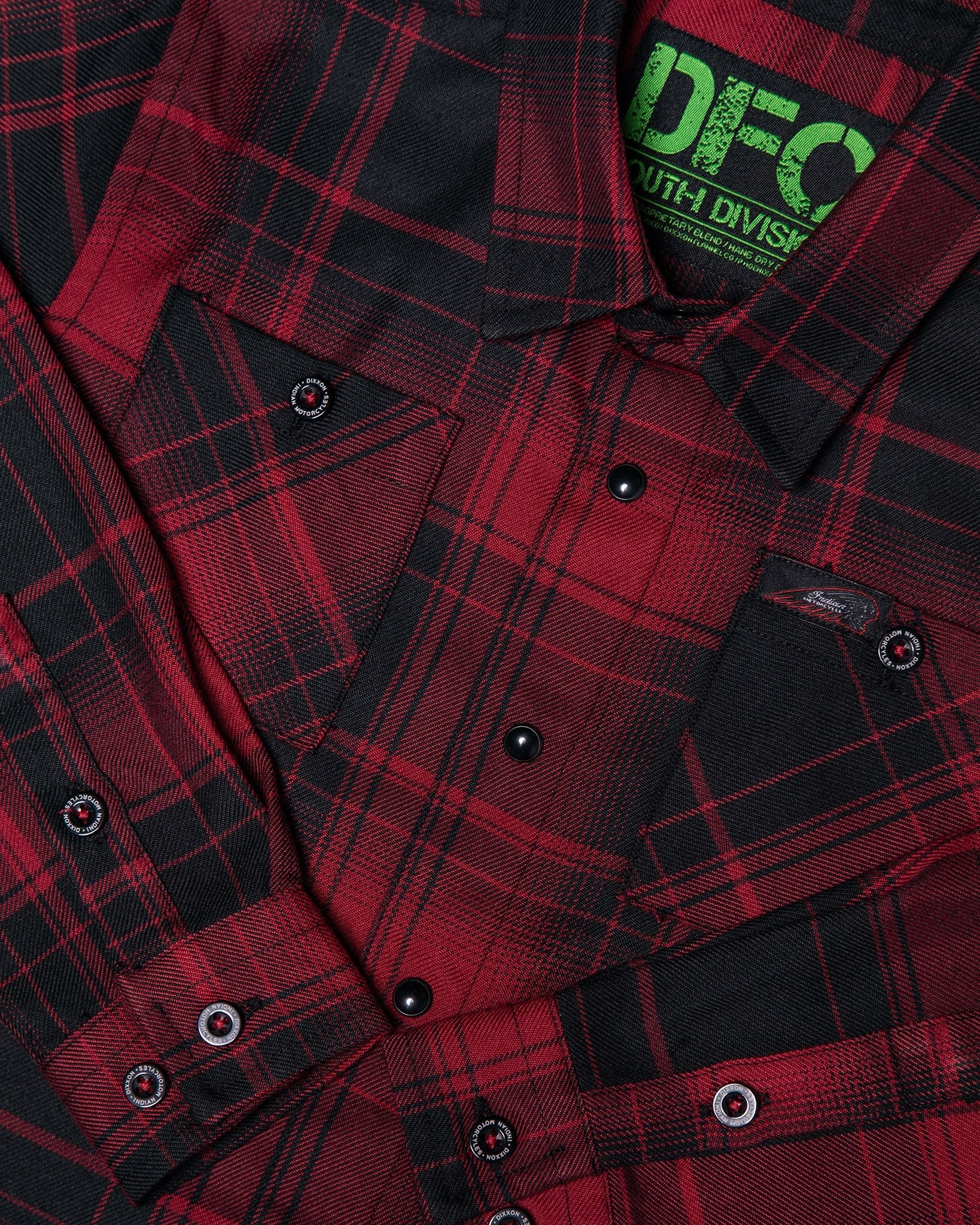 Youth Indian Motorcycle 125th Anniversary Flannel - Image 2