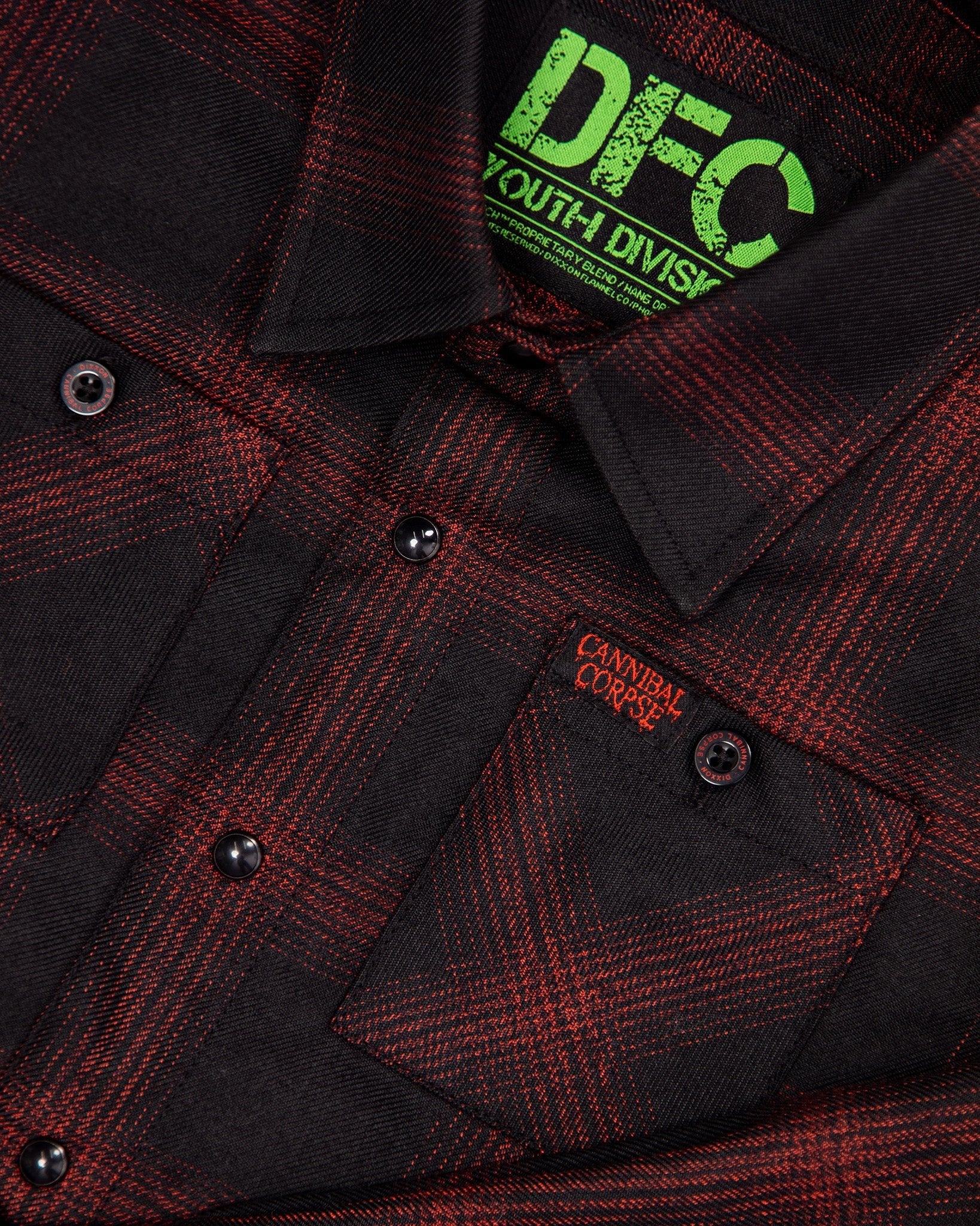 Youth Cannibal Corpse Flannel - Image 2