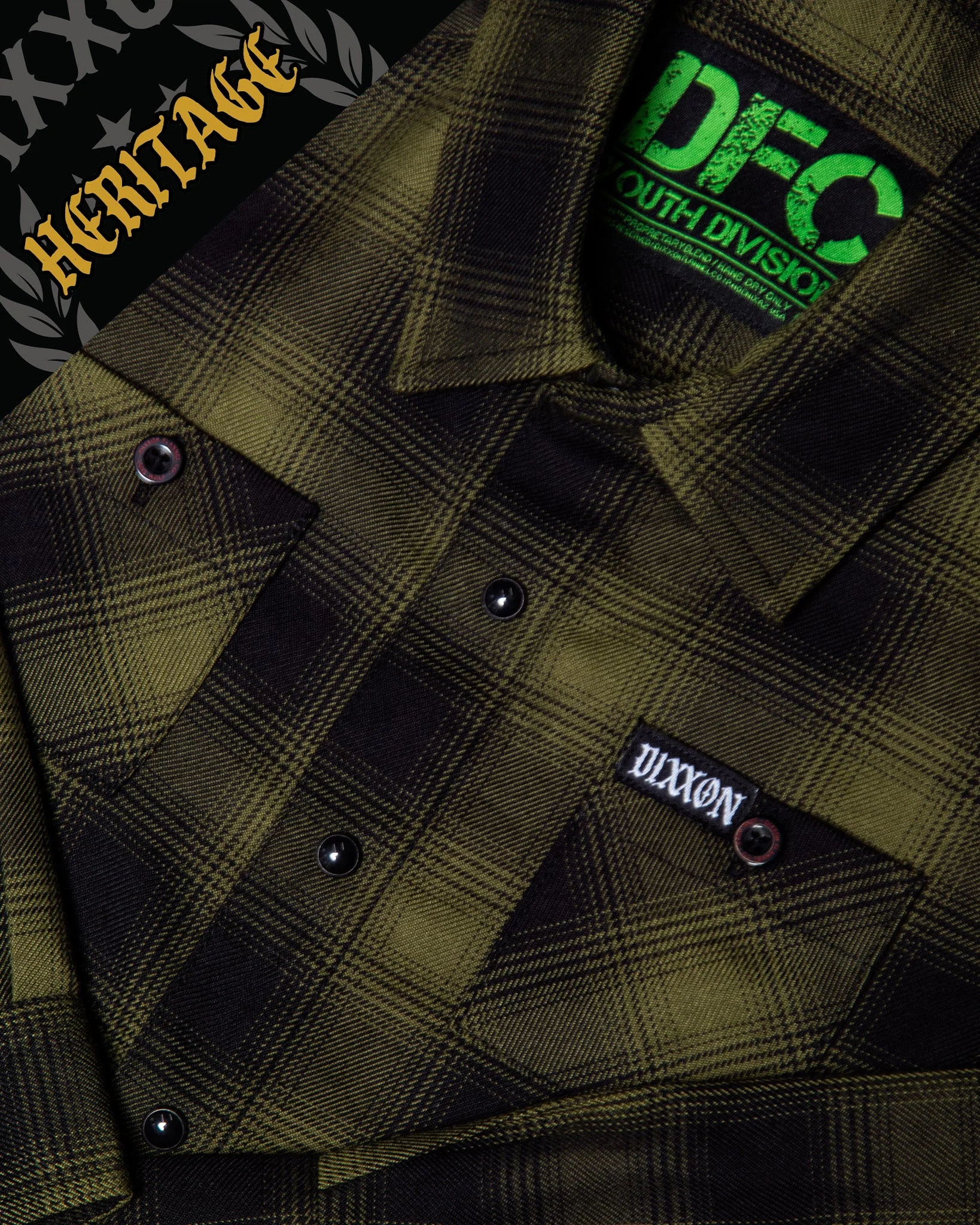 Youth Lone Wolf Heritage Flannel - Image 3