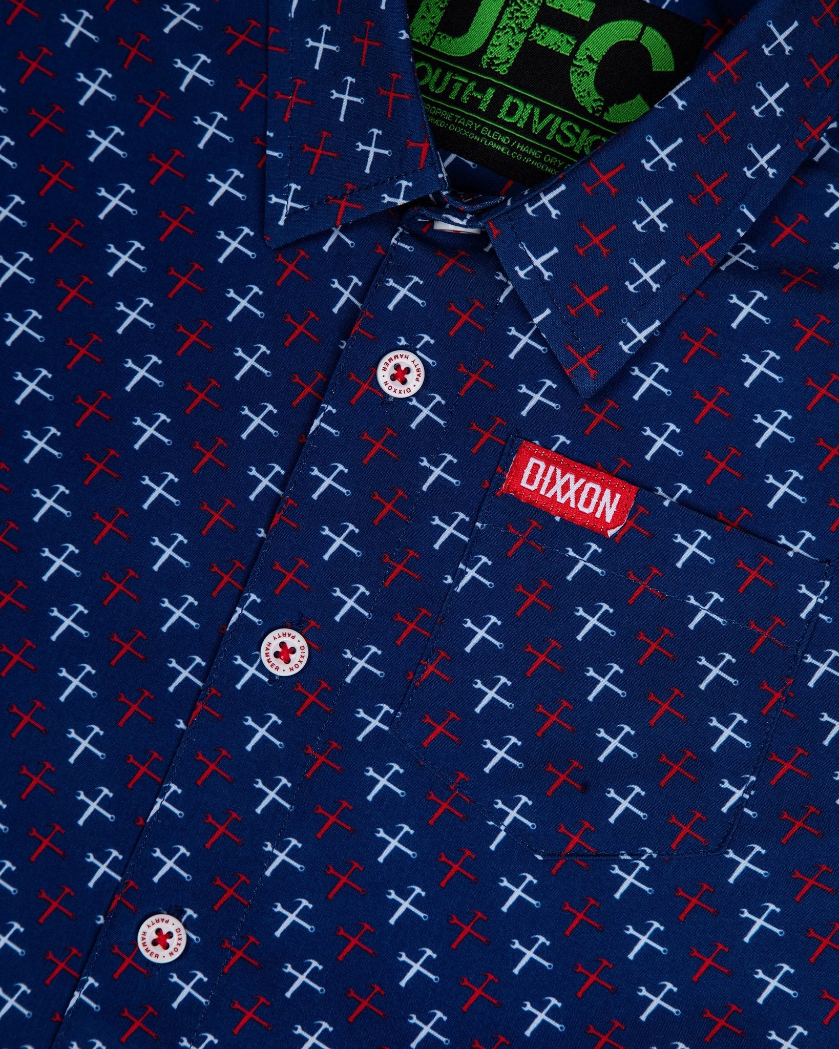 Youth RWB Party Hammers Party Shirt - Blue - Image 2
