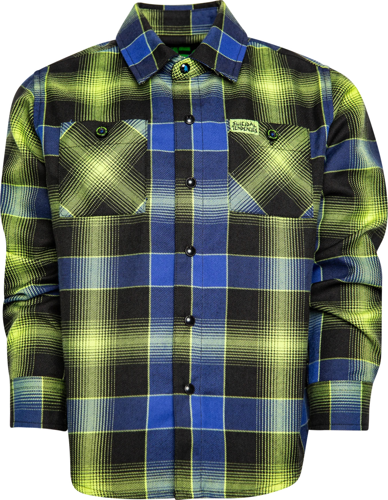 Youth Suicidal Tendencies Adrenaline Addict Flannel - Image 2