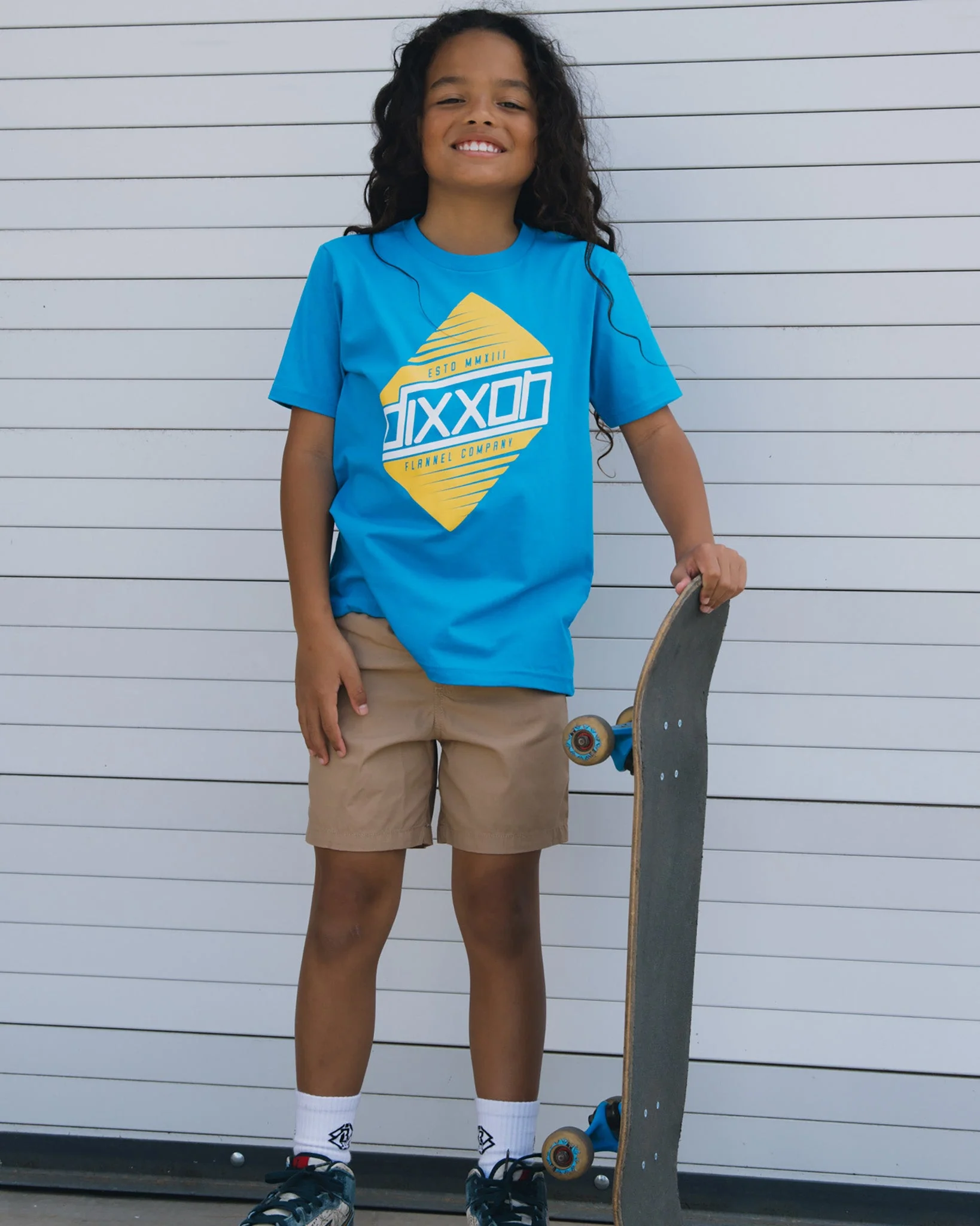 Youth Yellow Speedy T-Shirt - Turquoise - Image 2